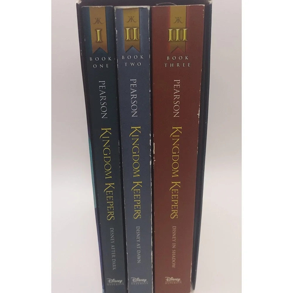 Ridley Pearson Kingdom Keepers Book‎ Set Race to Save the Magic Disney Hyperion